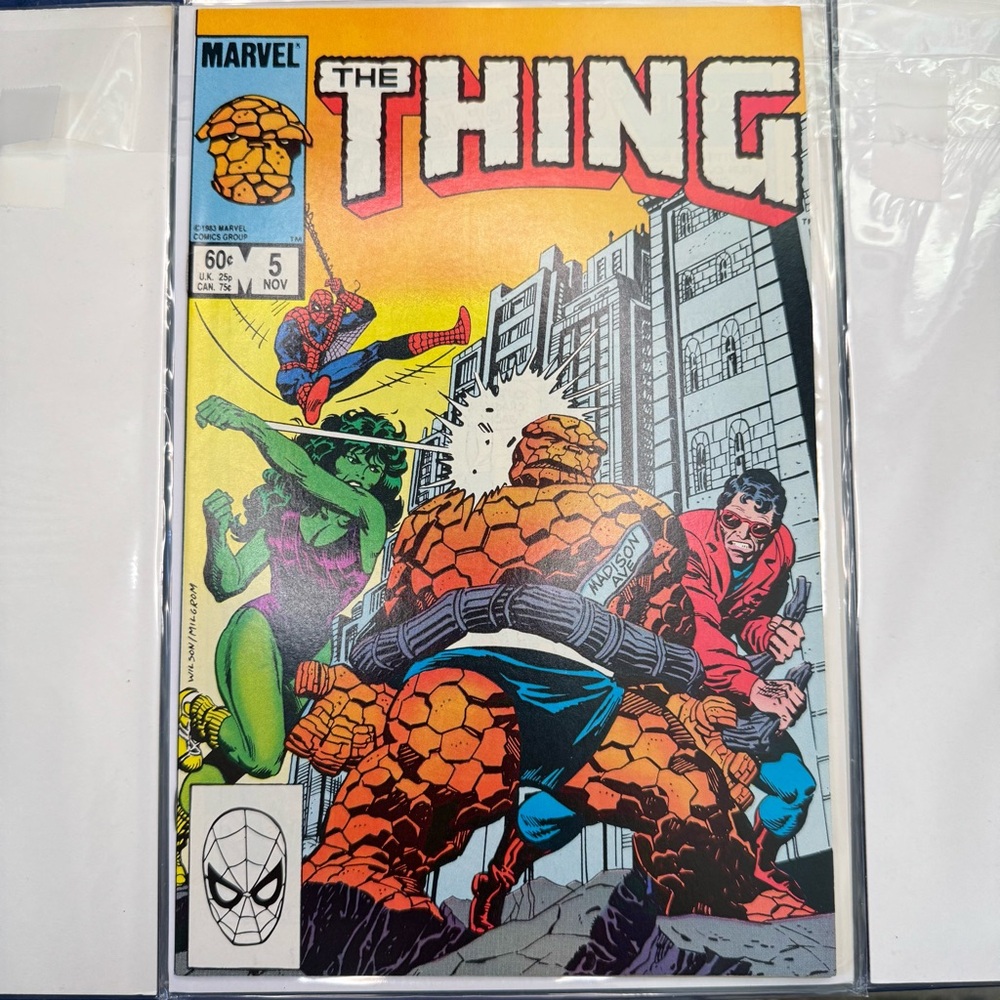 Marvel The Thing Comic Book #5